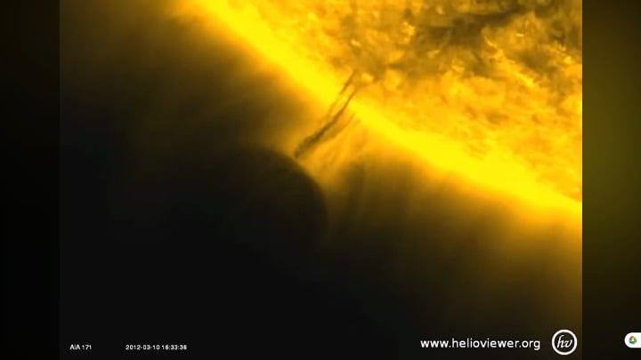 Is this sun video real?