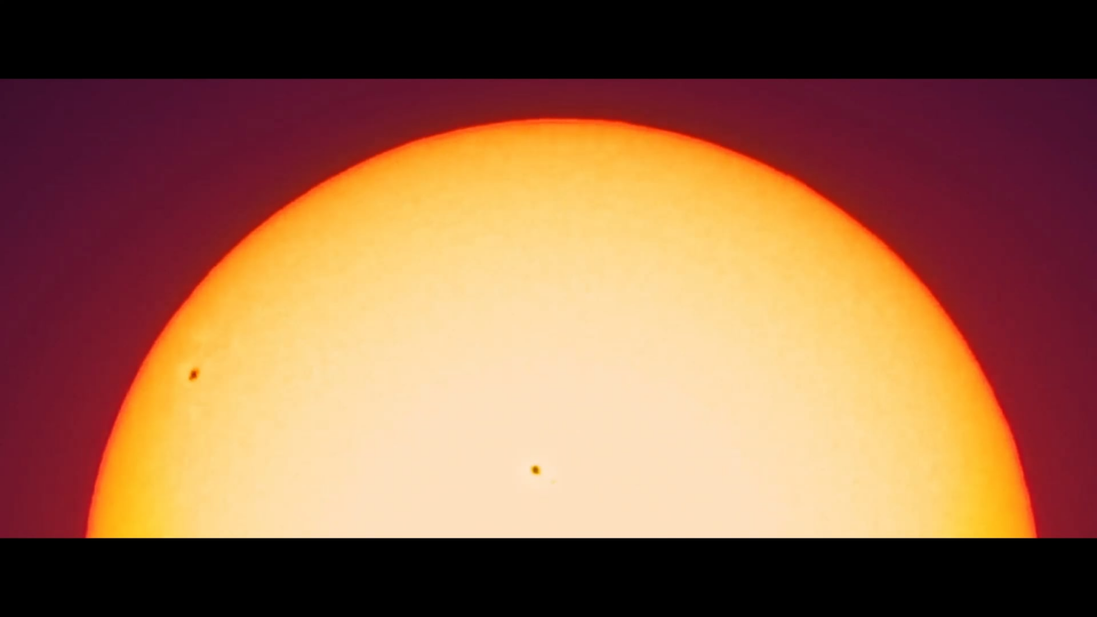 Two videos I shot of the sun rising (Super Takumar 300m / Seestar S50)