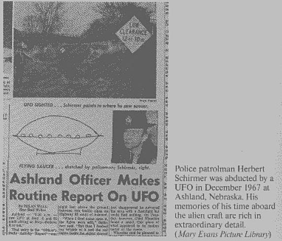 The Mysterious Alien Abduction Of Police Officer Herbert Schirmer