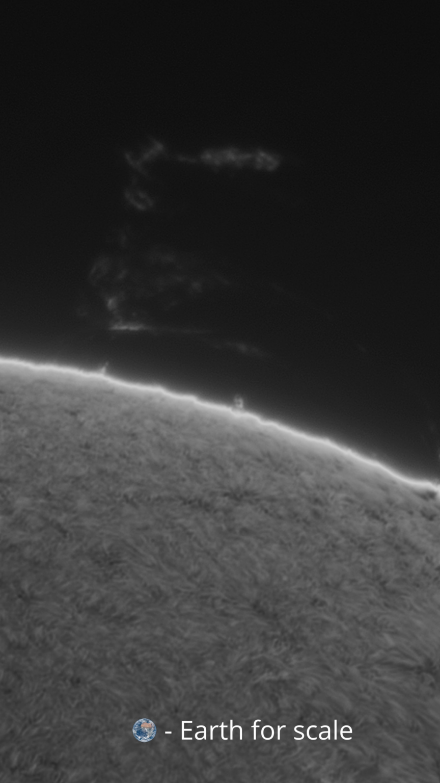 Solar Timelapse From Heliostar 76 - Three Million Photos