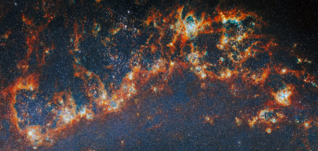 Webb & Hubble find massive star clusters emerge faster