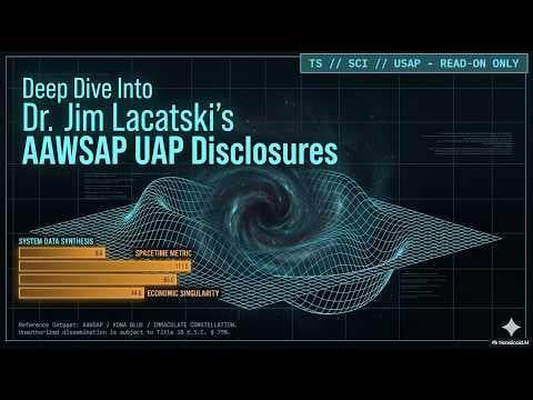 [Serious] Deep Dive Into Dr. Jim Lacatski's AAWSAP UAP Disclosures