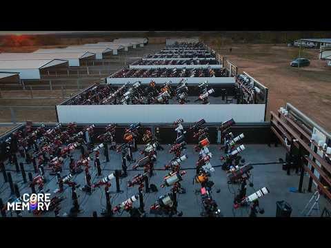 Why there are hundreds of telescopes in this field in Texas