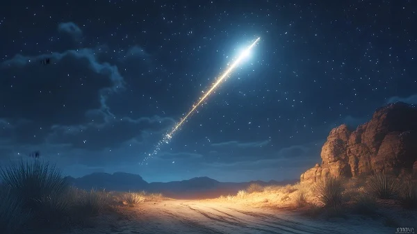 Blue Object Fell Into Pacific