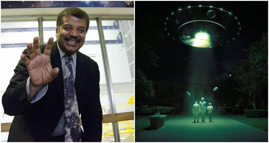 Neil deGrasse Tyson on why the September 9, 2025 UAP congressional hearing finally made him write a book about aliens: "It was no longer the sleepy farmer in the back 40 reporting on a glowing object. Once it hit that level, I said I can't sit back any further"