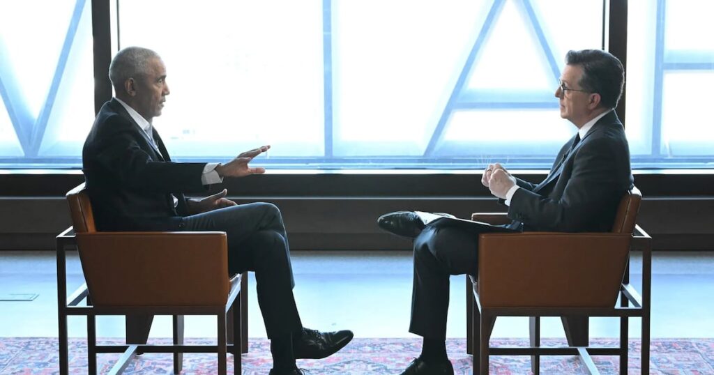key moments from interview with Stephen Colbert – The Irish Times