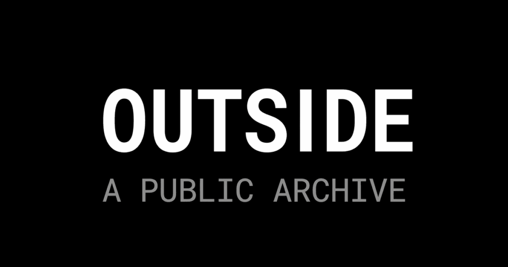 A public archive for messages addressed to whatever might exist outside our frame of reality A public archive for messages addressed to whatever might exist outside our frame of reality