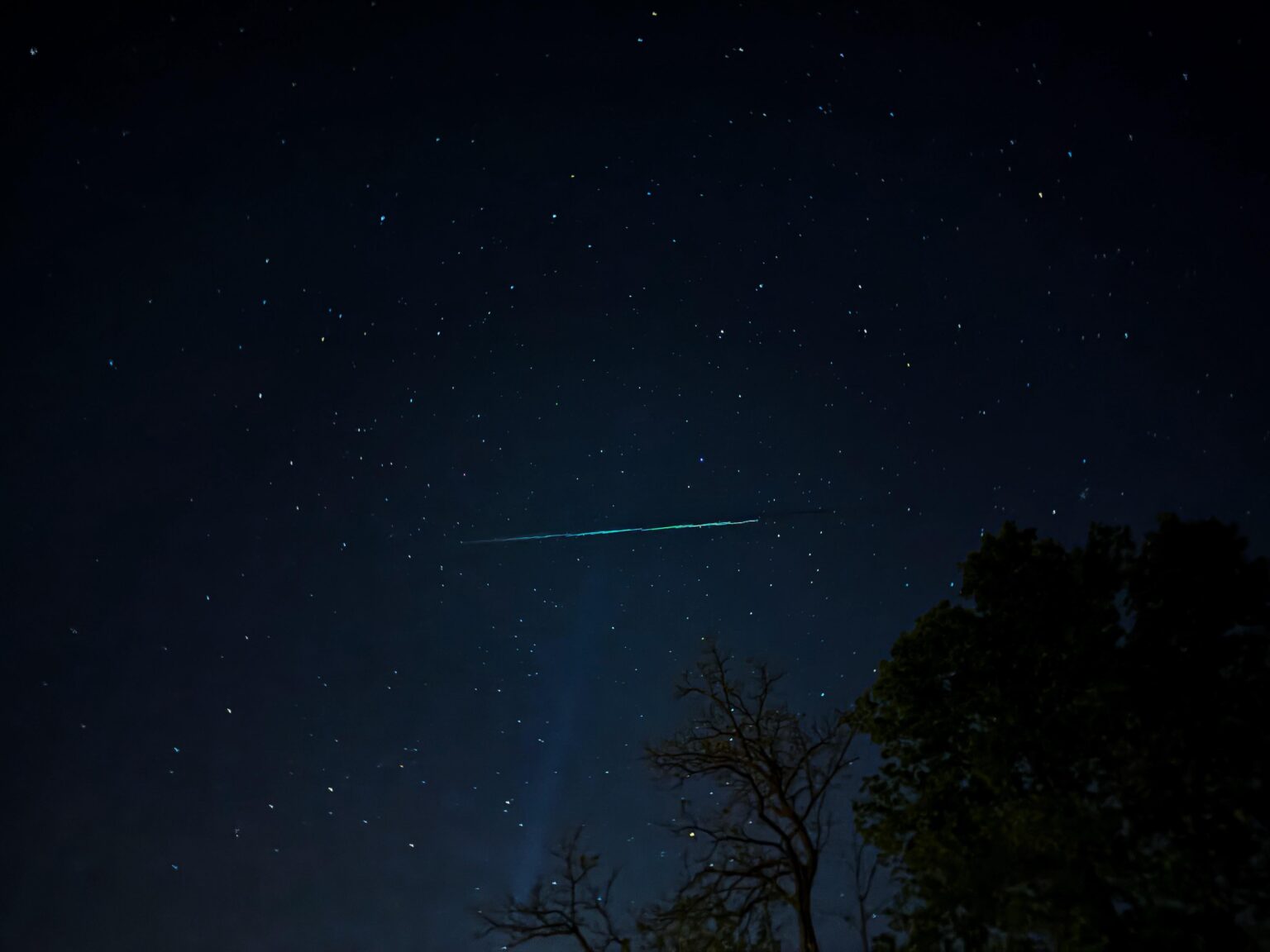 Satellite Train, seen this evening