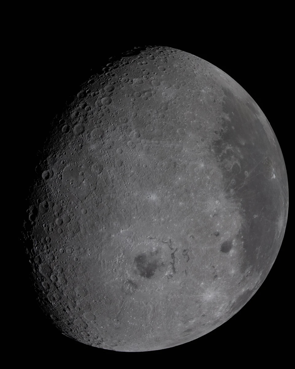 a grey moon