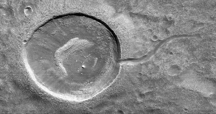 Mars’ Tadpole Craters