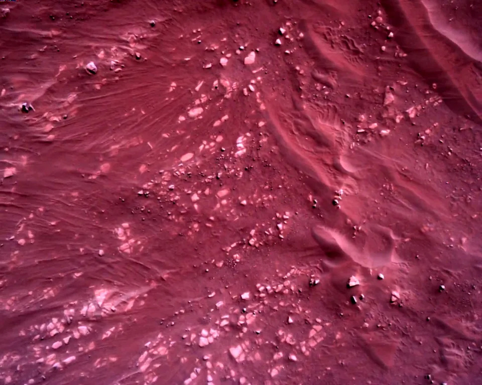 Images of Mars from NASA's Perseverance rover