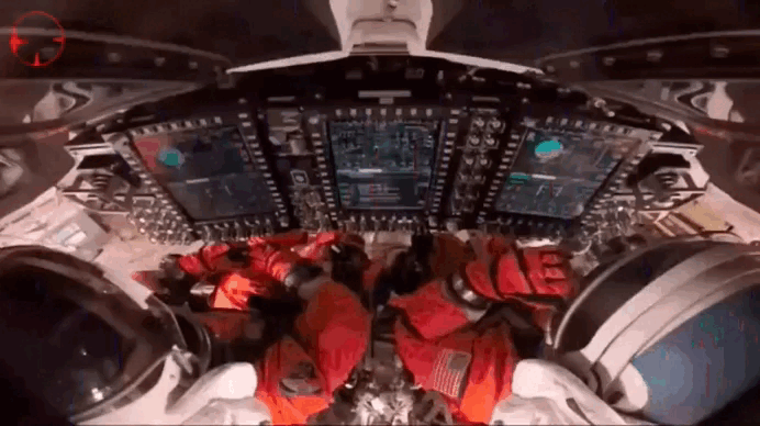 Views of Artemis II reentry & splashdown from inside Orion