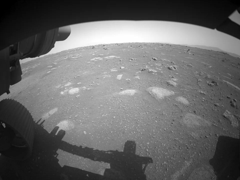 Images of Mars from NASA's Perseverance rover