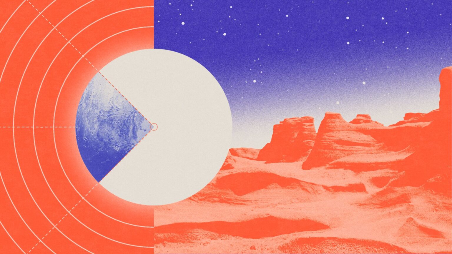 An atmosphere has been found around a tiny celestial body far out in space An atmosphere has been found around a tiny celestial body far out in space