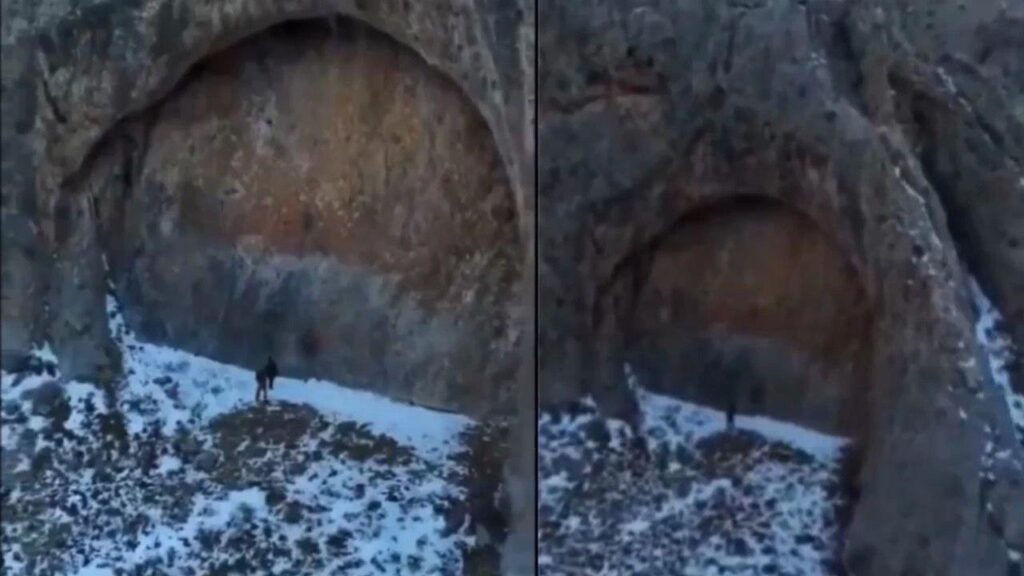 The Giant Doorway in Dzungarian Alatau mountains -  Discover this modern, controversial mystery.