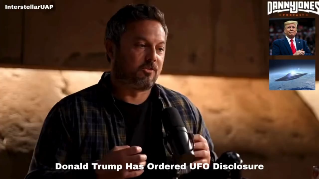 “Trump gave a presidential directive to declassify evidence of non-human intelligent life and UAP.” - Farah says the base facts can be comfortably shared: we’re not alone, the US government has retrieved technology of non-human origin, adversaries have it too, and we’re in this technology race.