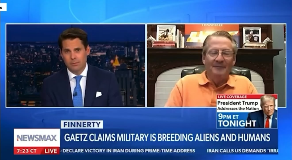 serious :Americans would be ‘up at night worrying’ if they knew the truth about alien life, Tennessee Rep. Tim Burchett says