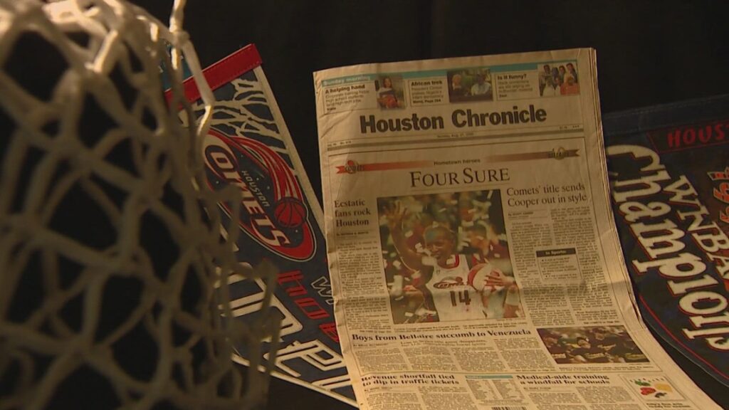The Comets, winners the WNBA’s first four championships, is coming home to Houston The Comets, winners the WNBA's first four championships, is coming home to Houston