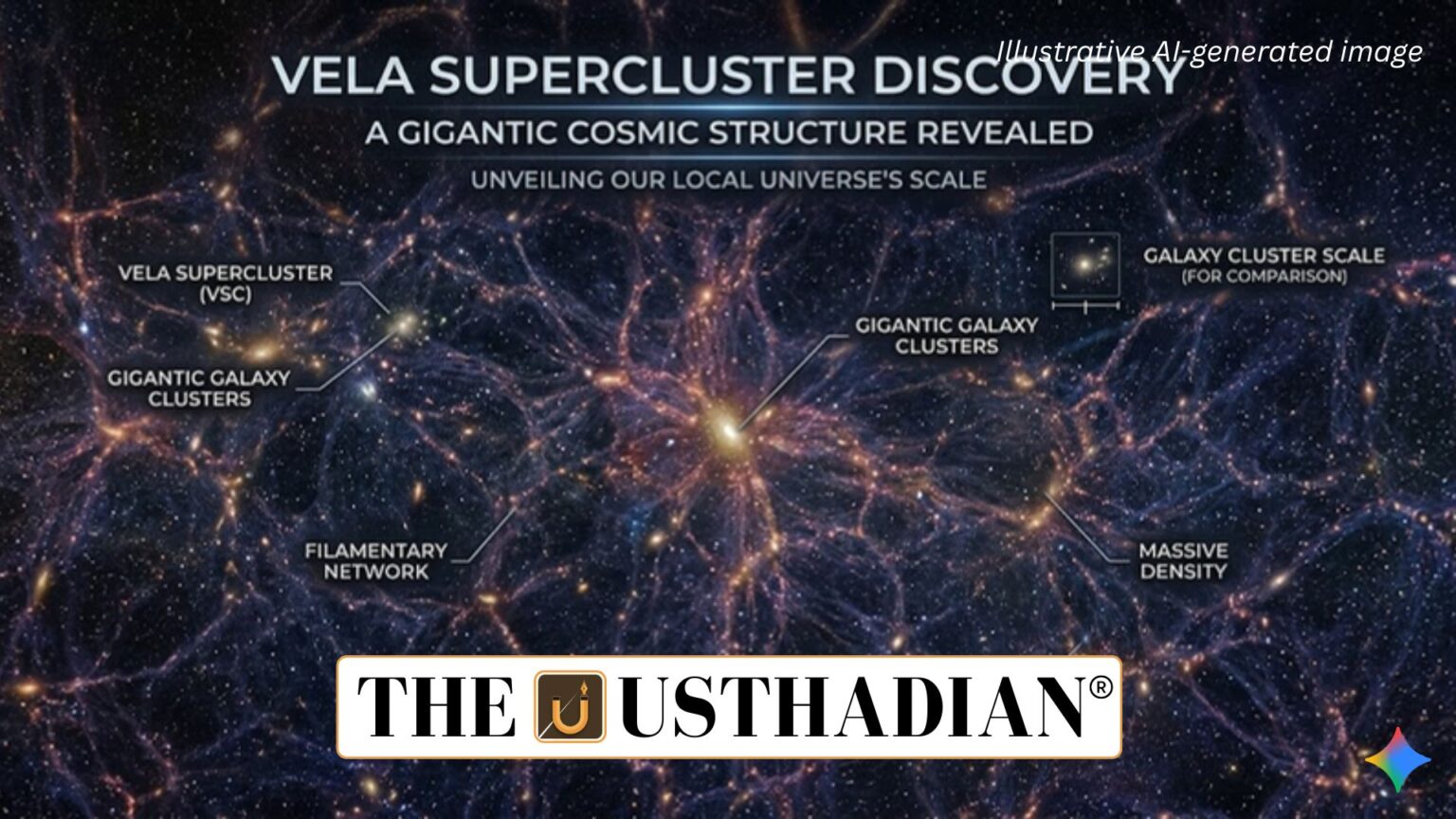 Vela Supercluster Discovery - Current Affairs Usthadian Academy