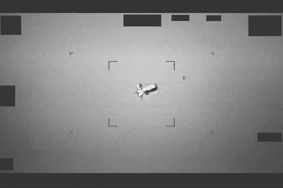 Photo featured on the Pentagon's new UFO websiteCredit: war.gov