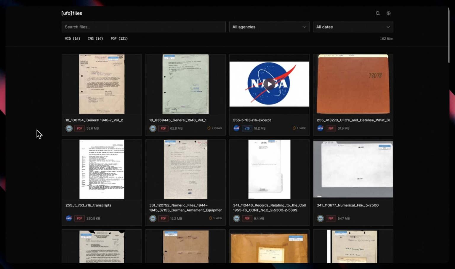 I made a simple UFO file viewer for browsing the new release