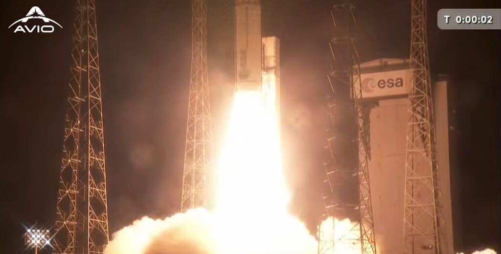 Avio: the Smile satellite with Vega C launched Avio: the Smile satellite with Vega C launched
