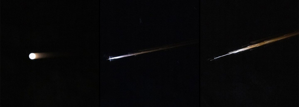 NASA Astronaut Films Spectacular Fireball Over Earth NASA Astronaut Films Spectacular Fireball Over Earth