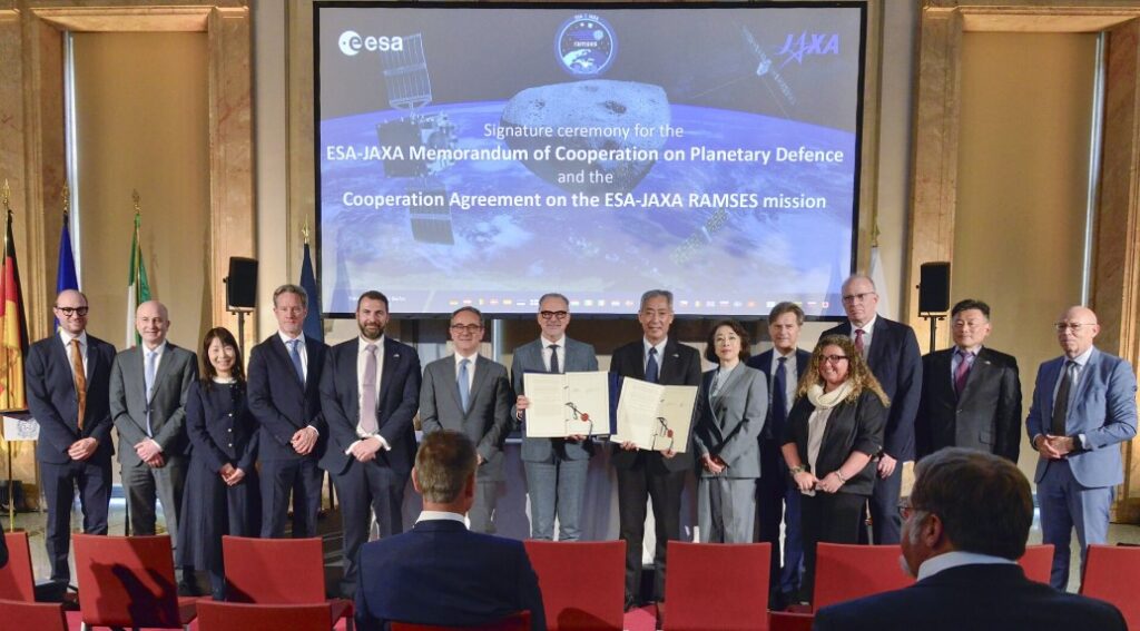 ESA and JAXA Prepare For Planetary Defence ESA and JAXA Prepare For Planetary Defence