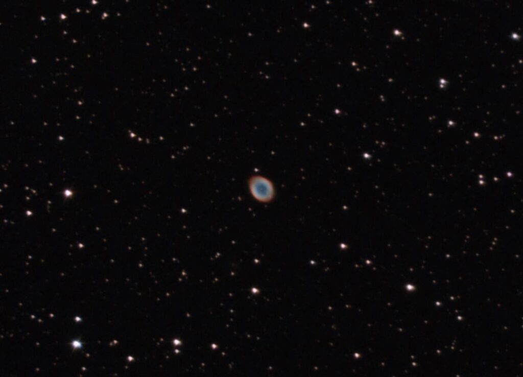 M57 wide field from sv705c cam M57 wide field from sv705c cam