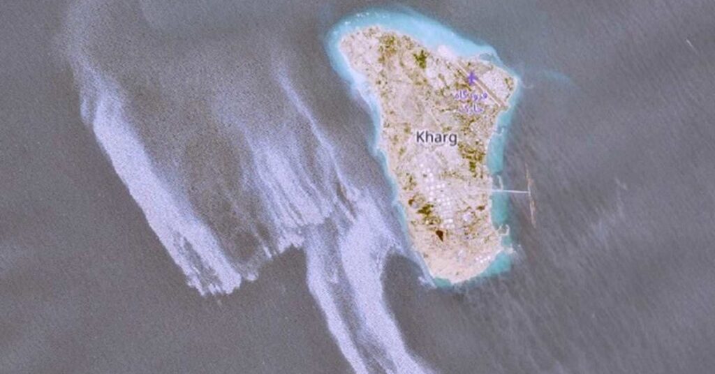 Pentagon won’t deny attack after massive oil slick spotted off Kharg Island Pentagon won't deny attack after massive oil slick spotted off Kharg Island