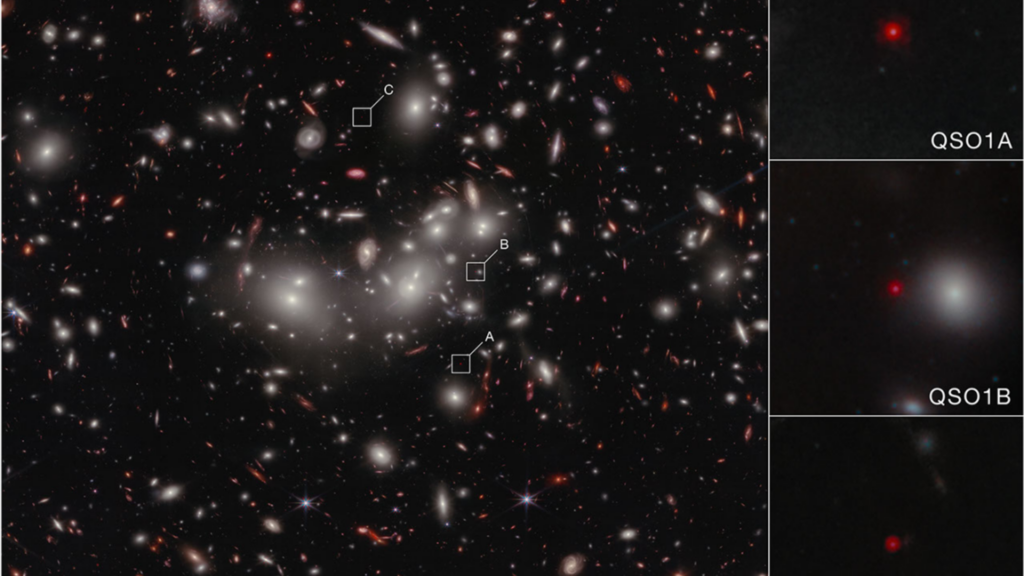 “Little red dot” in early Universe is a naked supermassive black hole "Little red dot" in early Universe is a naked supermassive black hole