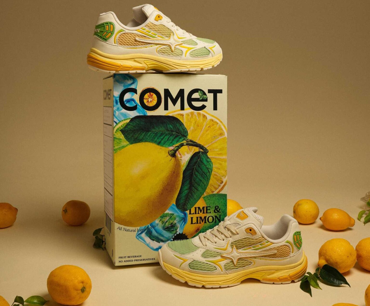 Comet Reimagines India’s Iconic Nimbu Paani In Latest Summer Sneaker Launch