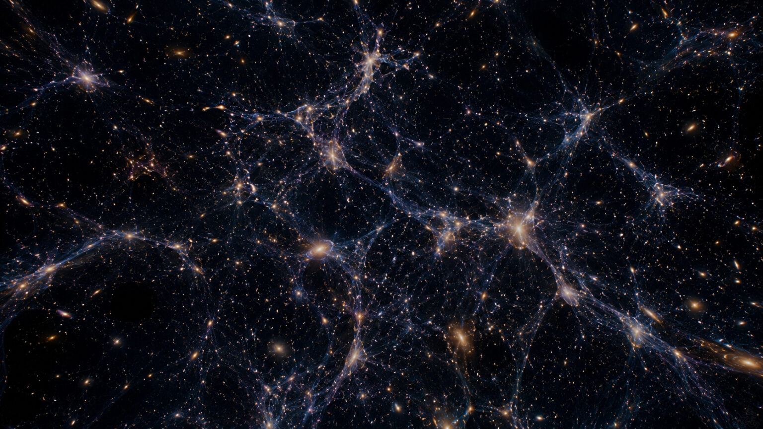 International study supported by the James Webb Telescope reveals impressive details of the cosmic web and helps scientists view the universe’s past with unprecedented precision. International study supported by the James Webb Telescope reveals impressive details of the cosmic web and helps scientists view the universe's past with unprecedented precision.