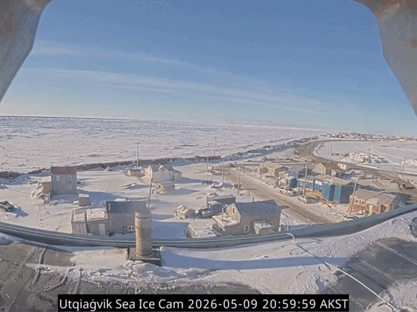 ''Yesterday in Utqiagvik (the northernmost city in the United States), the sun rose above the horizon at 2:57 AM and won’t set again for 84 straight days or until August 2nd! Here's a look at a timelapse showing the sunset and sunrise this morning.''