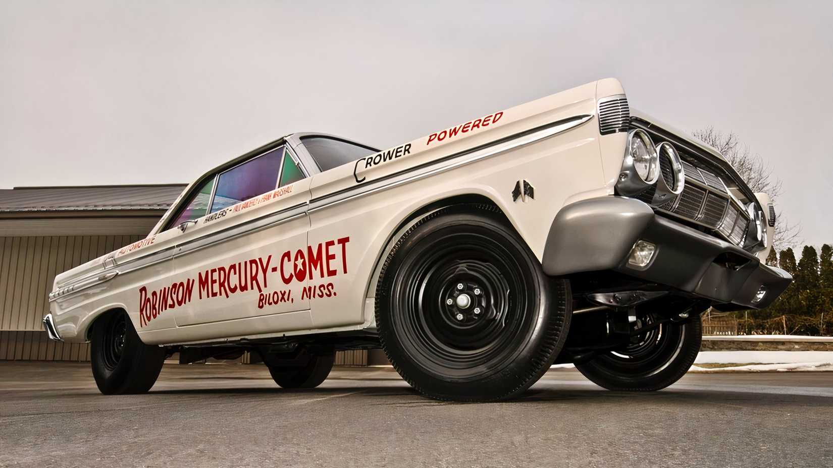 3/4 side view of 1964 Mercury Comet A/FX