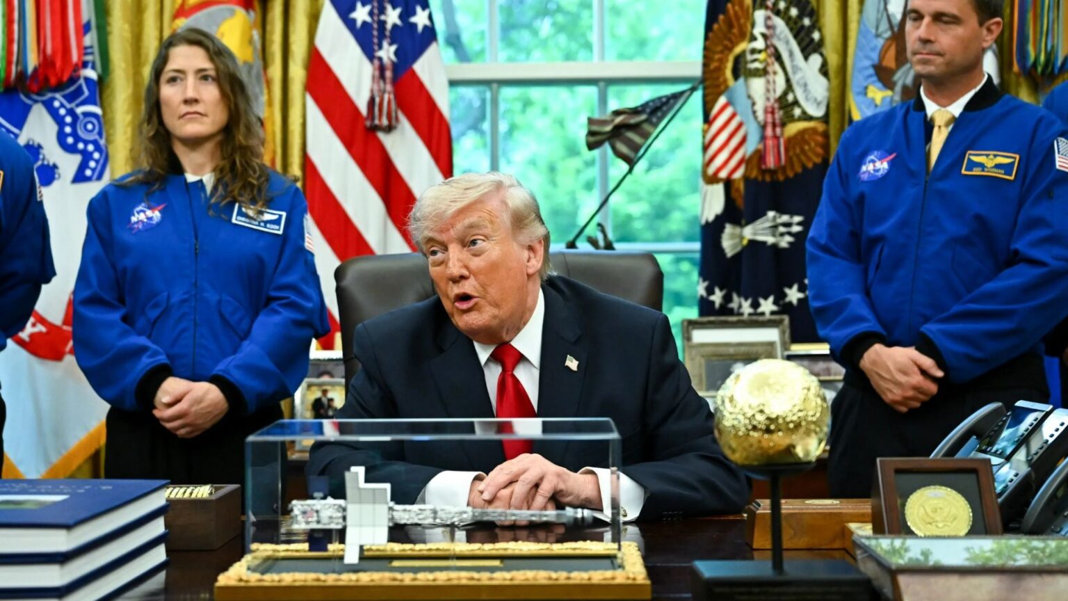 'They've seen things you wouldn't believe', Trump says as president teases release of secret government UFO files