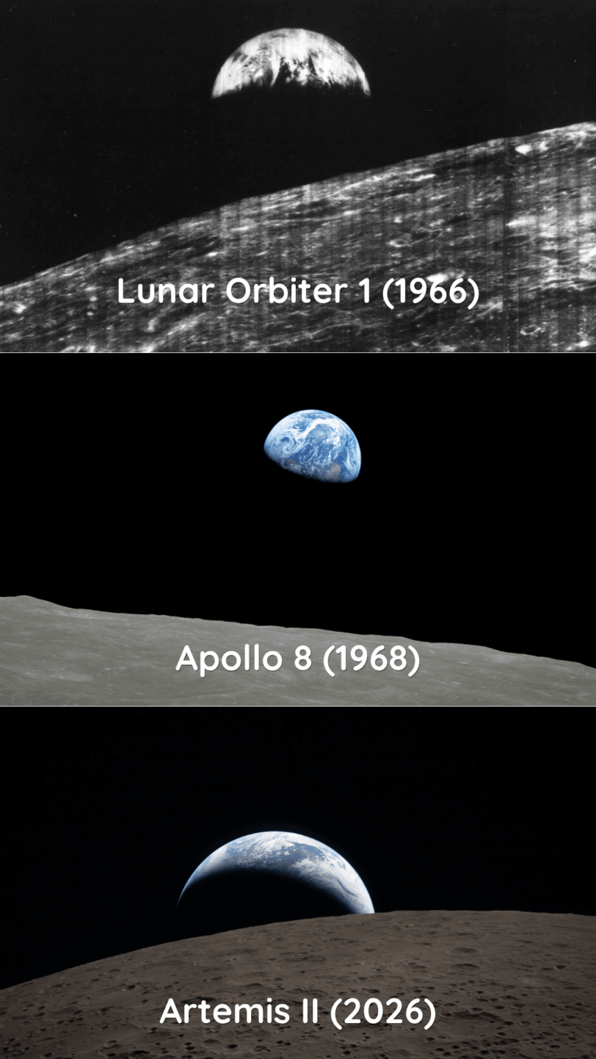 Earthrise and set in the past 60 years