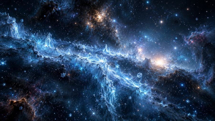 NASA Discovers Vast ‘Cosmic Glacier’ Region Hidden Deep in the Milky Way NASA Discovers Vast ‘Cosmic Glacier’ Region Hidden Deep in the Milky Way