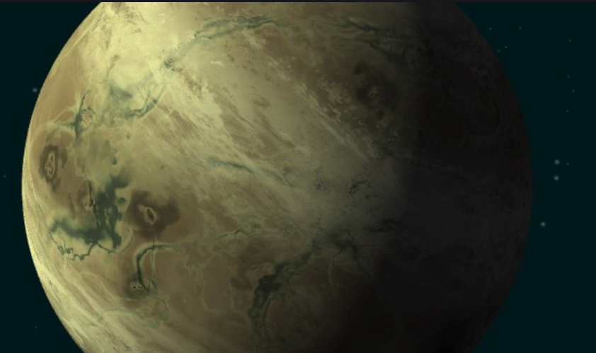 Kepler-452b was the first Earth-size planet discovered around a near solar twin. (Image Credits: NASA)