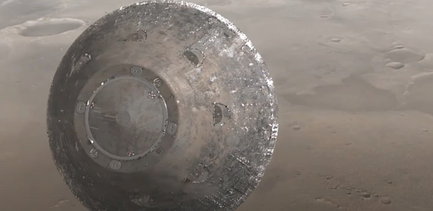 Rosalind Franklin on Mars \(rendering\)