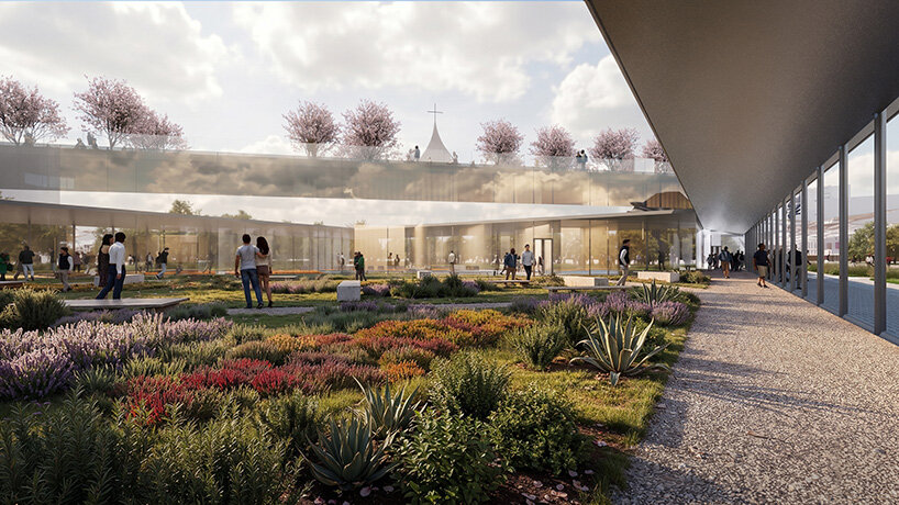 stefano boeri reimagines the monastery as a space for faith and science in milan - 4