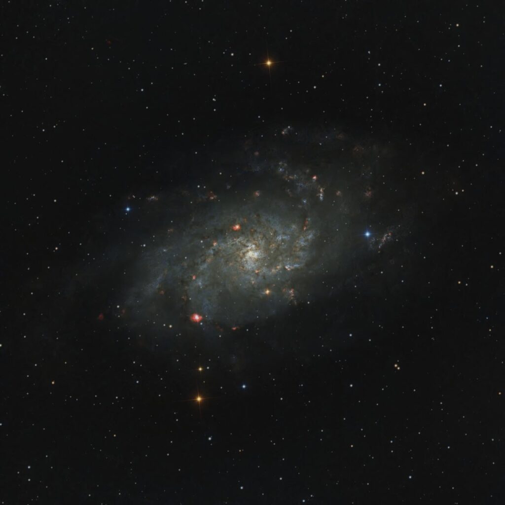 Triangulum Galaxy with Ha