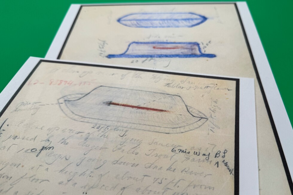 First batch of UFO files is released as Trump urges the public to draw its own conclusions First batch of UFO files is released as Trump urges the public to draw its own conclusions