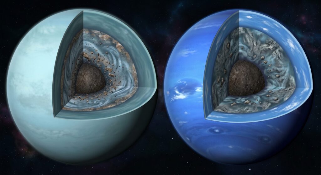 Destroying the myth of the ice giants Uranus and Neptune Destroying the myth of the ice giants Uranus and Neptune