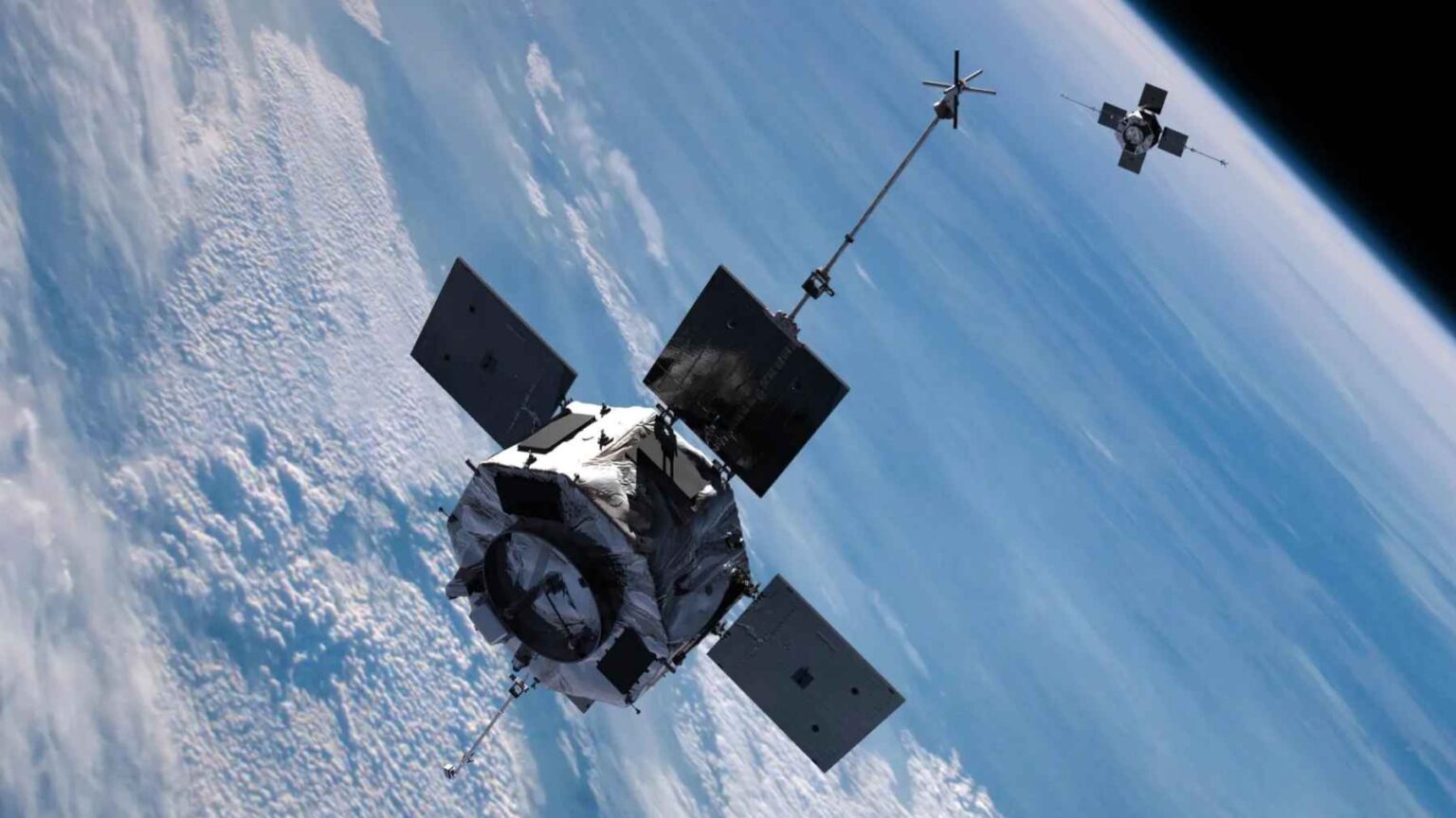 NASA Van Allen Probe A reentering Earth’s atmosphere over the Pacific after years studying radiation belts
