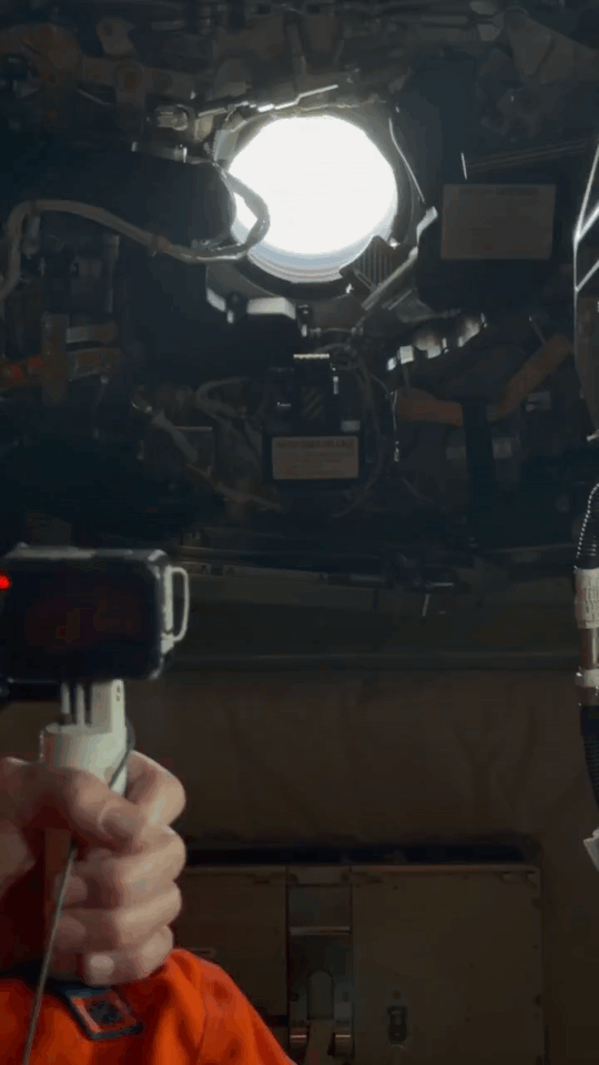 Reid Wiseman: when Artemis II capsule was opened
