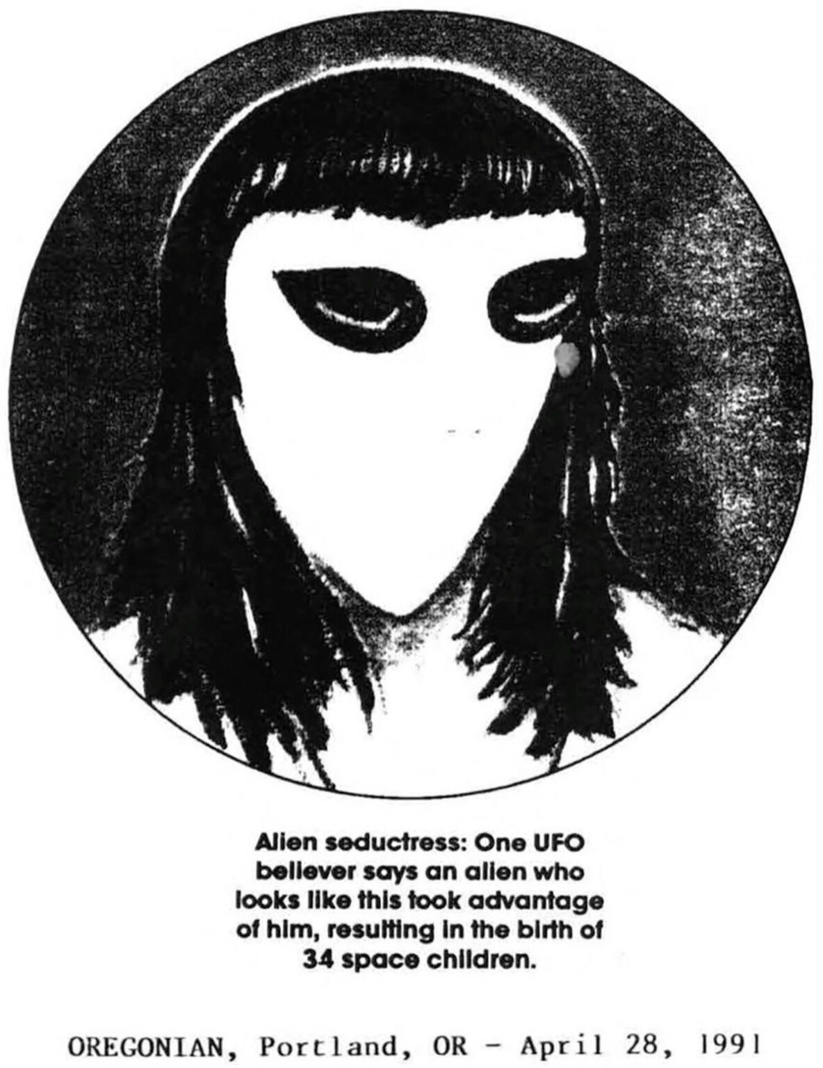 [Serious] Looking for the origin of this Hybrid alien woman illustration