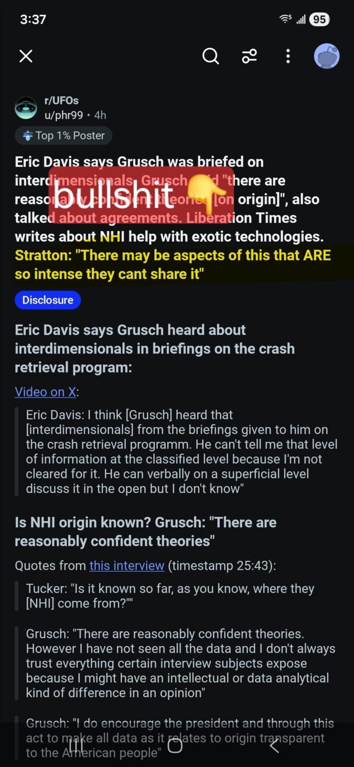I for one will no longer accept this narrative! I for one will no longer accept this narrative!