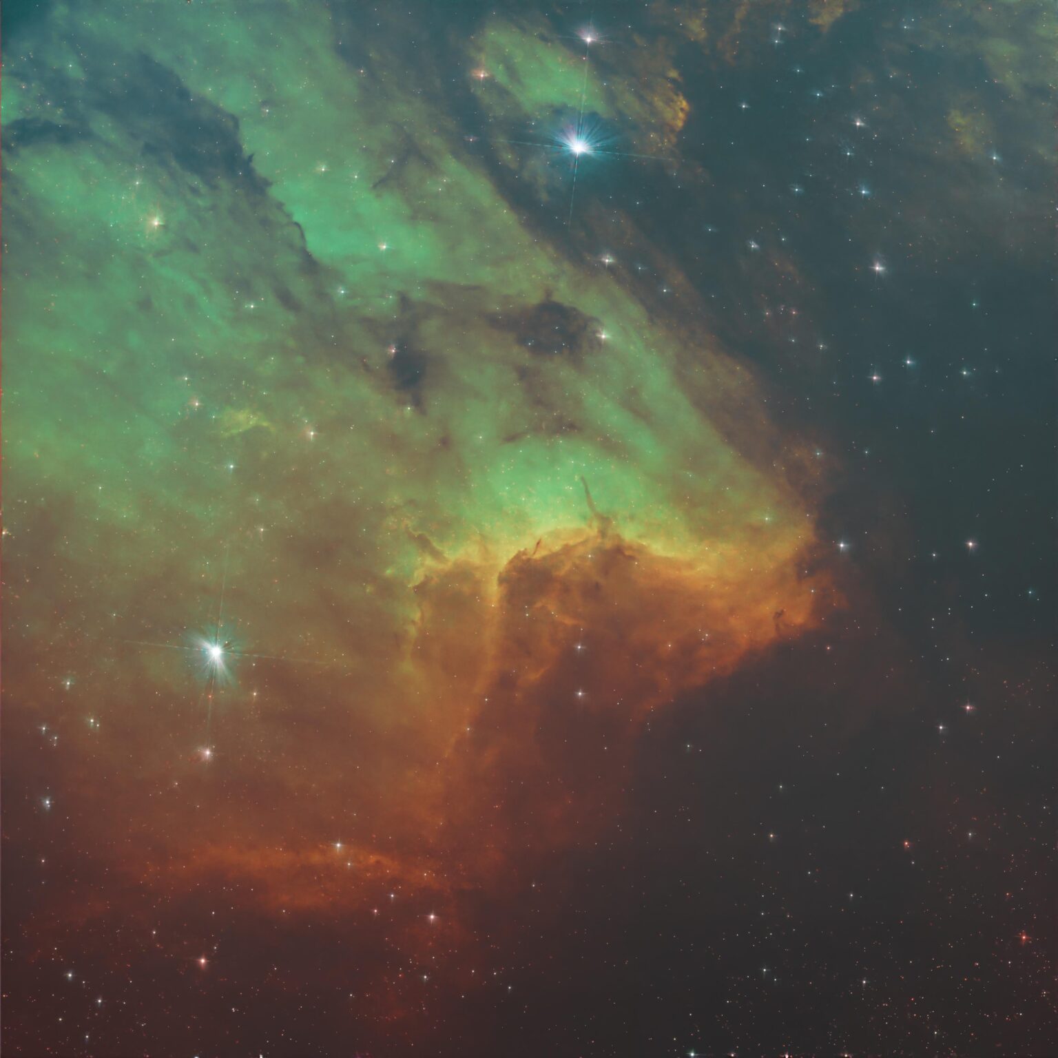 Pelican nebula (IC5070)