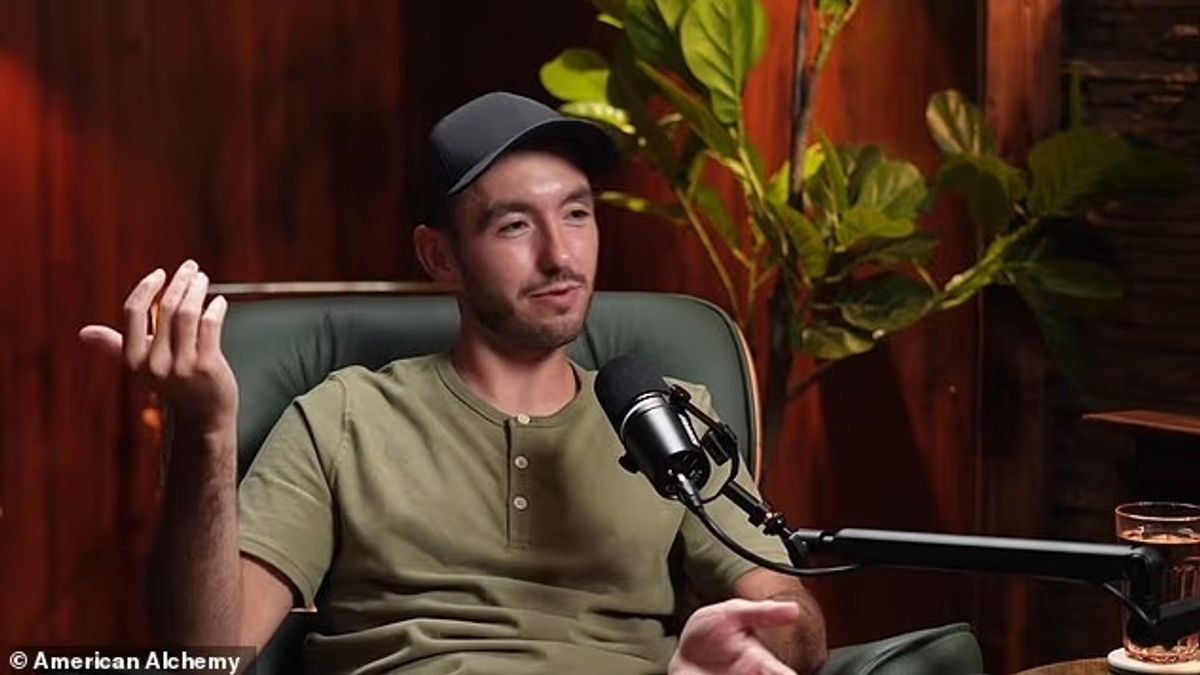 Jordan Jozak made the explosive allegations while speaking on the American Alchemy podcast